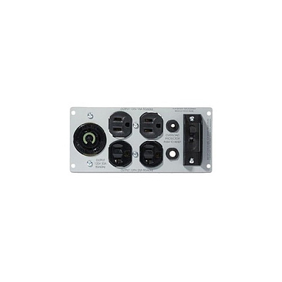 APC Backplate Kit W/(2)5-15r (SU027RM2U)