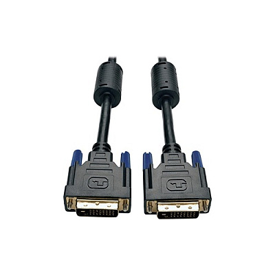 Tripp Lite 6ft DVI Dual Link Digital TMDS Monitor Cable Shielded DVI-D M/M 6' (P560006)