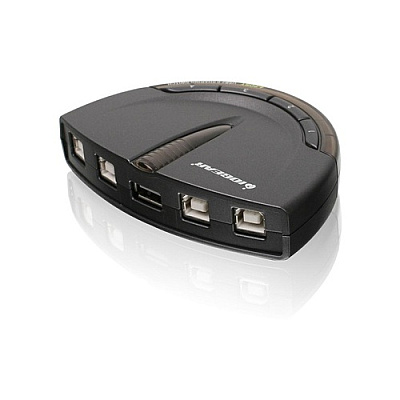 Iogear 4 Port Usb 2.0 Automatic Printer Switch (GUB431)