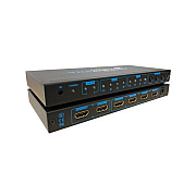 Smartavi 4k/2k Hdmi 4x2 Router With Ir Remote (HDR4X2PROS)
