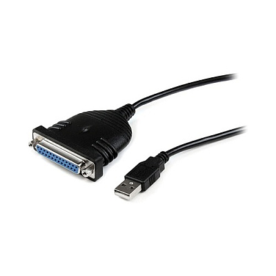 StarTech 6ft Usb To Db25 Parallel Printer Cable (ICUSB1284D25)