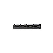 Black Box Cat5e Patch Panel, Punchdown - 2u, Unshielded, 48-port (JPM5E48A)