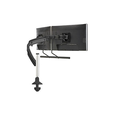 Chief Manufacturing K1 Clmn Mnt Dual Disp 2l Arm H-array,blk (K1C22HB)