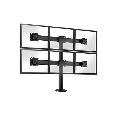 Chief Manufacturing Adj Array Six (3x2) Grommet, Blk (K3G320B)