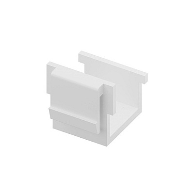 Uncommonx Blank Keystone Insert, White (KEYBLWHT)