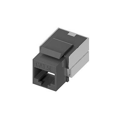 Uncommonx Cat5e Keystone Jack 110 Type Gray (KEYC5EGRY)