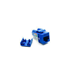 Uncommonx Cat6a Utp Keystone Jack (blue) (KEYC6ABLU)