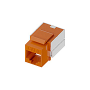 Uncommonx Cat.6 Rj45 110 Type Keystone Jack Orange (KEYC6ORG)