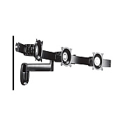 Chief Manufacturing Wall Mt, Array,dual Arm, Black (KWD320B)
