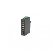 Black Box Fast Ethernet (100-mbps) Extreme Temperature Switch - (5) 10/100-mbps Copper Rj45, 12-48v Dc-power (LBH3050A)