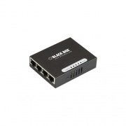Black Box Gigabit Ethernet (1000-mbps) Switch - (4) 10/100/1000-mbps Copper Rj45, 220v Ac-power, Gsa, Taa (LGB304AE)