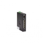 Black Box Gigabit Ethernet Extreme Temperature Poe Switch(4)10/100/1000-mbps Copper Rj45 Poe,(1)100/1000-mbps Sfp,gsa,taa (LIE401A)