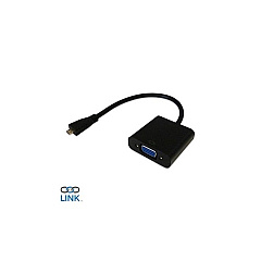 Total Micro Technologies Mini Hdmi (m) To Vga (f) Adapter (MINHVGATM)