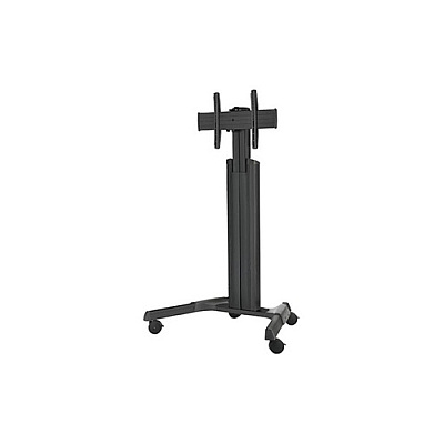 Chief Manufacturing Mediu Fusion Cart Manual Adjust, Blk (MPAUB)
