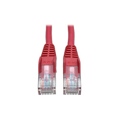 Tripp Lite 5ft Cat5e Snagless Patch Cable M/m Red (N001005RD)