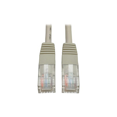 Tripp Lite 12ft Cat5e Molded Patch Cable M/m Gray (N002012GY)