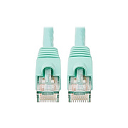 Tripp Lite 7ft Aug Cat6a Snagless Patch Cable Aqua (N261007AQ)