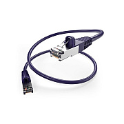 Uncommonx 1ft Purple Cat6 Shielded Patch Cable (PC601FPURSHS)