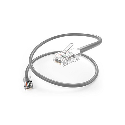 Uncommonx 3ft Gray Cat6 Patch Cable Utp No Boots (PC603FGRY)