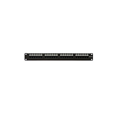 Uncommonx 24port 1rmu Cat5e Patch Panel, 110 Type (PPC5E24PT1U)