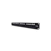 Uncommonx 24port 1rmu Cat6 Patch Panel, 110 Type (PPC624PT1U)
