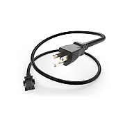 Uncommonx Power Cord 5-15p To C13 10amp Black 5ft (PWR515PC1310A05F)