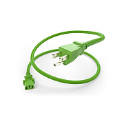 Uncommonx Power Cord 5-15p To C13 10amp Green 6ft (PWR515PC1306FGRN)