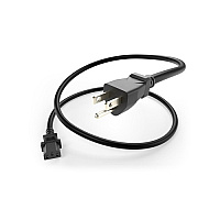 Uncommonx Power Cord 5-15p To C13 13amp Black 6ft (PWR515PC1313A06F)