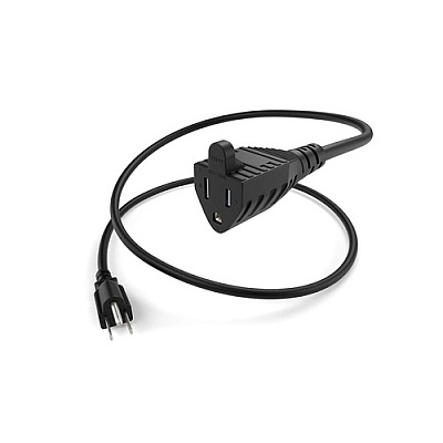 Uncommonx Power Cord 515p/515r 13a 250v Black 1ft (PWR515P515R01FBK)
