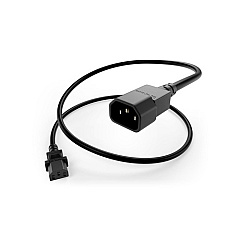 Uncommonx Power Cord C13 To C14 10amp Black 1ft (PWRC13C1401FBLK)