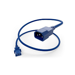 Uncommonx Power Cord C13 To C14 10amp Blue 8ft (PWRC13C1408FBLU)