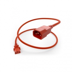 Uncommonx Power Cord C13 To C14 10amp Red 10ft (PWRC13C1410FRED)