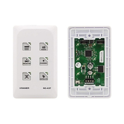 Kramer Electronics 6 Button Knet Auxiliary Control Panel. (RC43T)