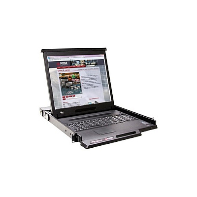 Rose Electronics Rackview, Fold Forward (RV1CAKVT17/DVI/K3)