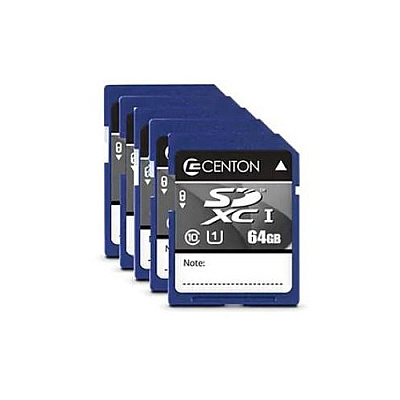 Centon Electronics Centon Mp Essential Sdxc Card - Uhs1, 64 (S1SDXU164G5B)