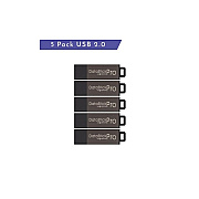 Centon Electronics Usb 2.0 Datastick Pro Grey, 4gb, 5pack (S1U2P545B)