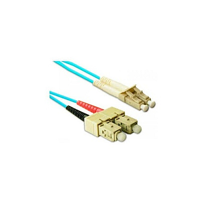 Enet Solutions Sc-lc 15m Om4 50/125 Multimode Aqua (SCLCOM415MENC) (SCLCOM41.5MENC)