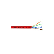 Weltron 1000ft Red Cat5e Stranded Utp Cable (T2404L5EPARD)