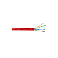 Weltron 1000ft Red Cat5e Stranded Utp Cable (T2404L5EPARD)