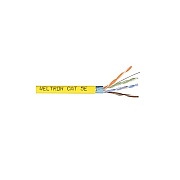 Weltron 1000ft Yellow Cat5e 350mhz Solid Ftp Cab (T2404L5EPSHYL)