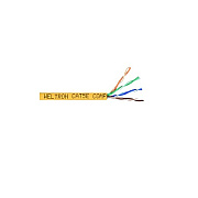 Weltron 1000ft Yellow Cat5e 350mhz Solid Utp Cmr (T2404L5EYL)