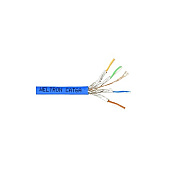 Weltron Cat6a Stranded Shielded Cable Blue (T2404L6APASHBL)