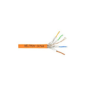 Weltron Cat6a 1000ft Str Shielded Oran (T2404L6APASHOR)