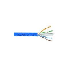 Weltron 1000ft Blue Cat6 Solid Cable Utp Cmr (T2404L6BL)
