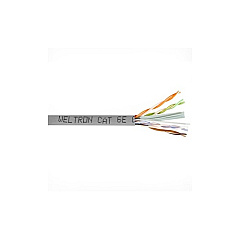 Weltron 1000ft Gray Plenum Cat6 Cable 550mhz (T2404L6PAH)