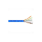 Weltron 1000ft Blue Plenum Cat6 Cable 550mhz (T2404L6PBL)