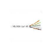 Weltron 1000ft White Plenum Cat6 Solid 550mhz (T2404L6PWH)