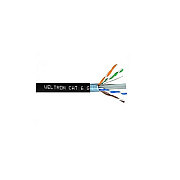 Weltron Cat6 Solid Cmr Ftp Cable 1000ft (T2404L6SHBK)
