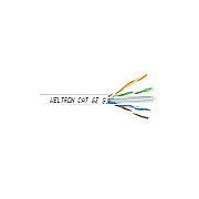 Weltron 1000ft White Cat6 Solid Cable Utp Cmr (T2404L6WH)