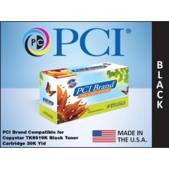 PCI Brand Compatible Kyocera Tk-1t02nd0cs0 Black Toner Cartridge W/waste Container 30k Yield For Copystar Cs-6052ci/cs-6053ci Made In Usa (TK-8519K-PCI)